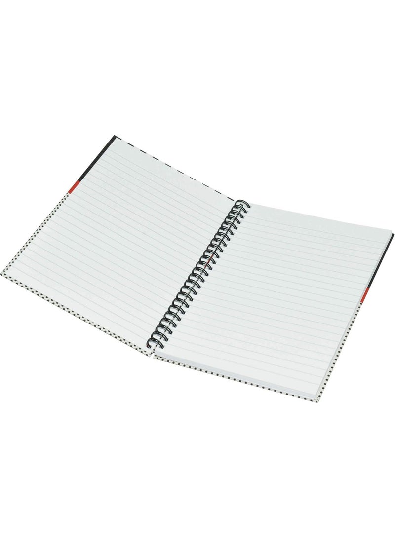 FIS Light A5 Spiral Hard Cover Single Line Notebook, 100 Sheets, 5 PieceLINBSA51709 - Image 2